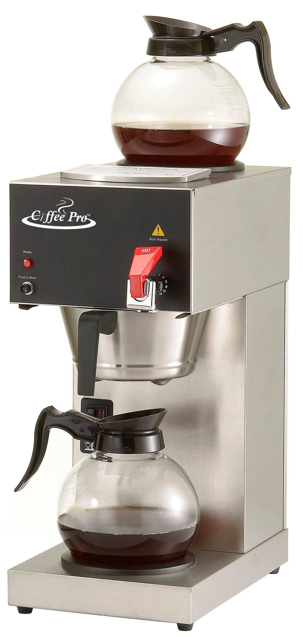 Automatic Plumbed 2-Burner Brewer – Coffee Pro EQ